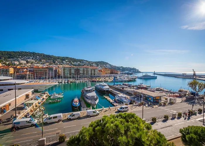 Sea View, Vue Sur La Mer Port De Nice - Appartement De Charme 2 P